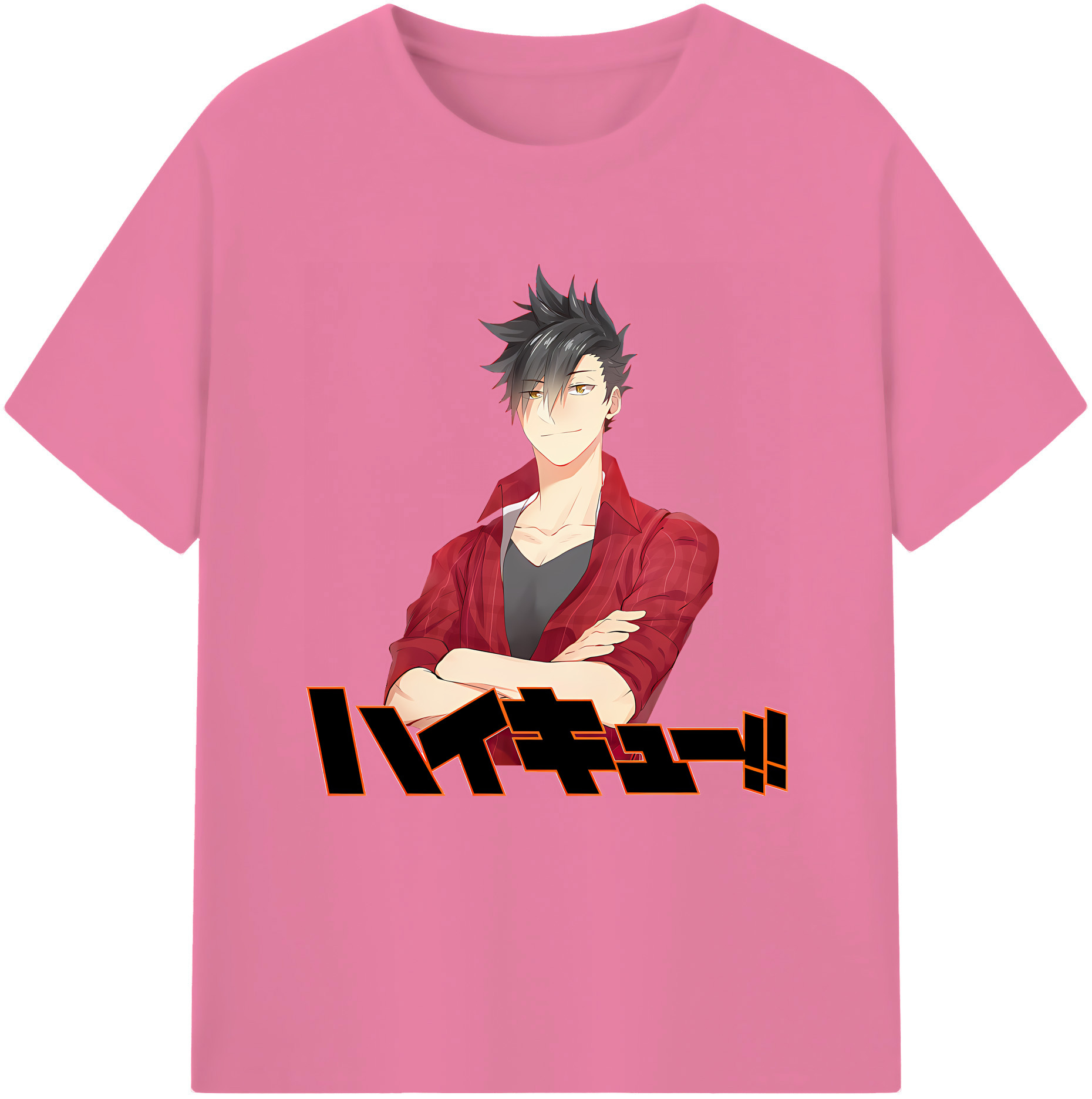 （画像用） ハイキュー!! Haikyu!! 綿100％半袖Tシャツ（フロントプリント）